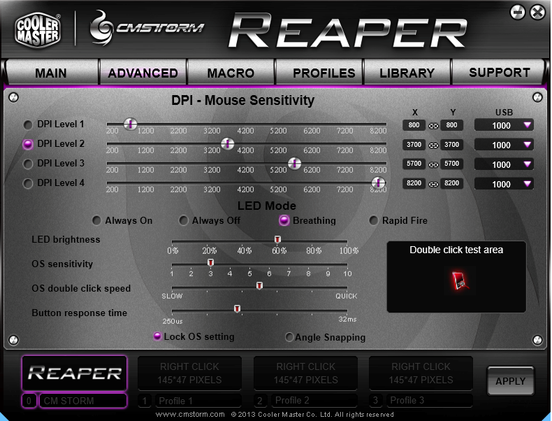 CM Storm Reaper Software